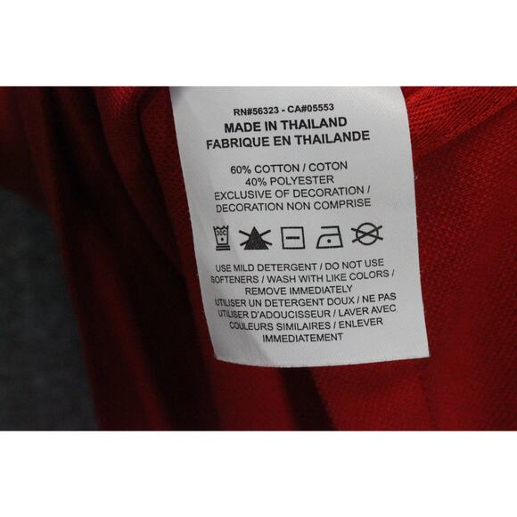 Men's Large Nike Red Liverpool 2.0 Club Polo - Picture 4 of 5